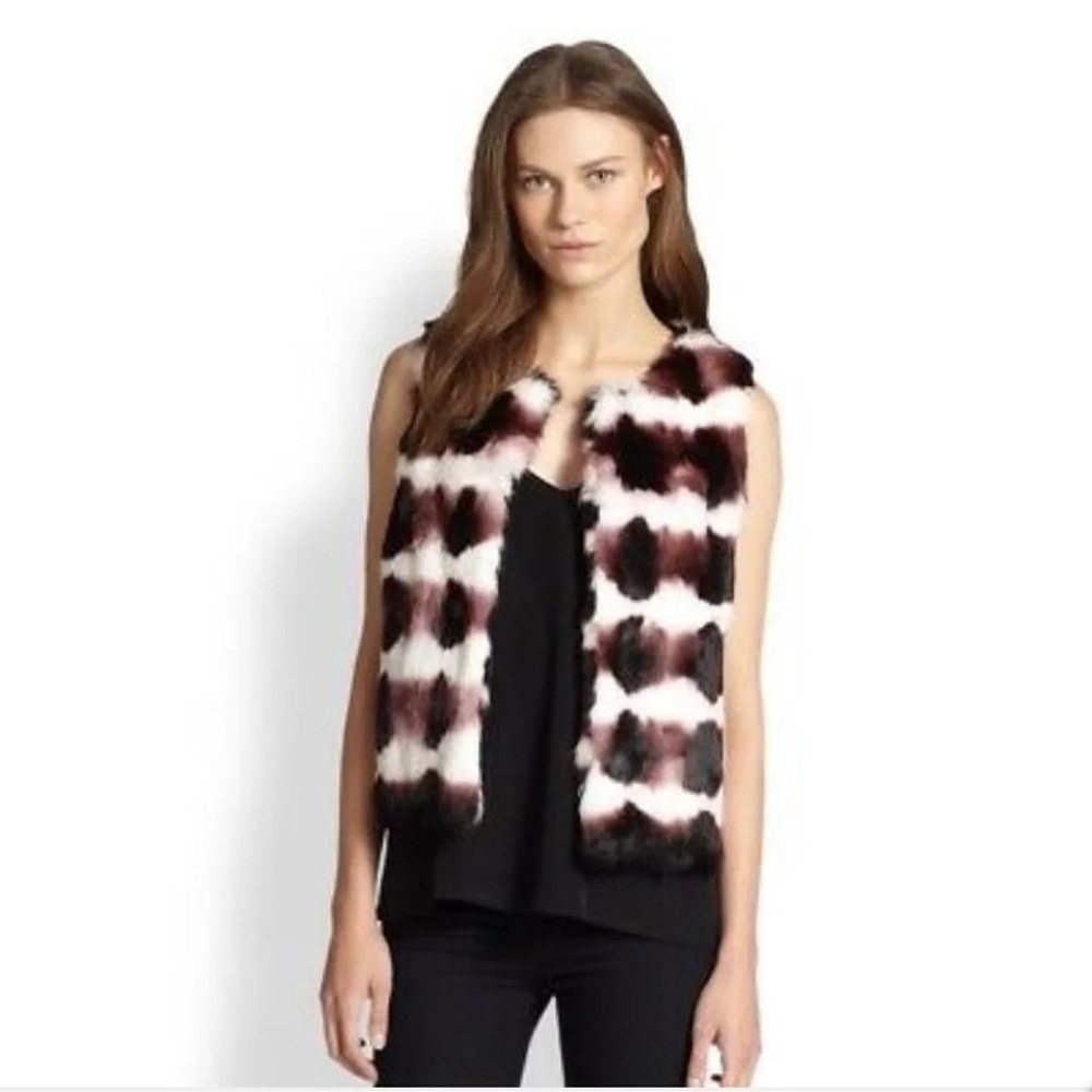 Haute Hippie Fur Vest NWT